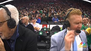 5.3K views · 183 reactions | THEY'RE BAAAACK Opening Night is FINALLY here  Celtics vs. Knicks Coverage begins at 6pm on NBC Sports Boston, then stick with Mike Gorman and Brian Scalabrine for the game ☘️ #DifferentHere #AuthenticFan #BOSvsNYK #NBAOpeningNight | NBC Sports Boston | Facebook