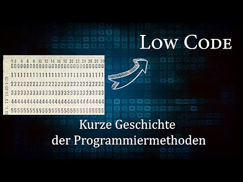 Brief history of programming methods: From punched cards to Low-Code