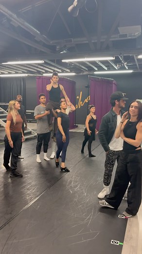 Emma Slater | Thought I’d break the internet today 😏 @ezra.sosa we got you @jennajohnson @valentin @alanbersten @brandonarmstrong @brittbenae... | Instagram