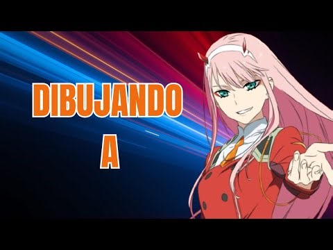 🖌️ ¡Dibujando a Zero Two en Vivo! | Darling in the Franxx a Mi Estilo 💥🎨