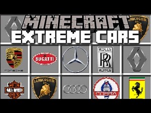 Minecraft CAR MOD / RIDE AROUND IN GTA 5 REALISTIC CARS AND KEEP THEM!! Minecraft
