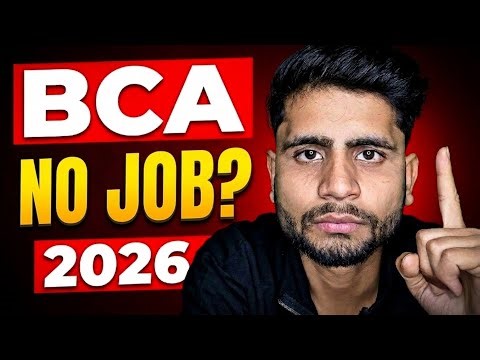 Is BCA Enough to Get a Job in 2026? Honest Truth