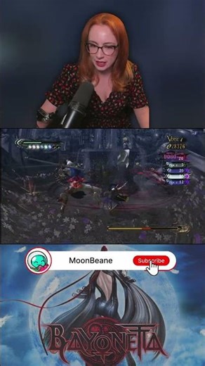 MoonBeane Describes Her Experience With Bayonetta So Far #firstplaythrough #bayonetta