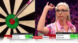 Sensational Fallon Sherrock stuns Gabriel Clemens with 170 finish at the Grand Slam of Darts