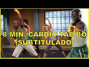 TAE BO - 8 minutes of cardio for arms, shoulders, back and abs (SUBTITLED)