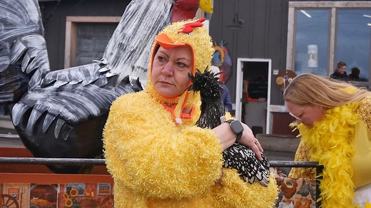 The Edison Chicken Parade is a must-see event