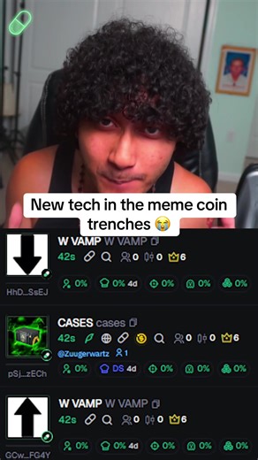 New tech in the meme coin trenches 😭#memecoins #fyp #foryoupage #crypto #twitch