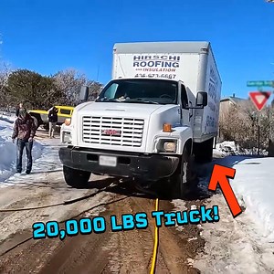 393K views · 7.6K reactions | High-Stress Test: 20,000 Lbs Truck Slides off the Road | Matt's Offroad Recovery | Facebook