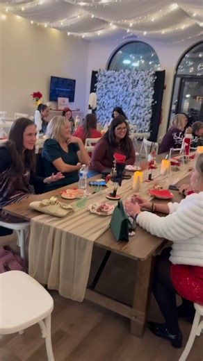 Huge THANK YOU to all the amazing moms who came to our Rising Moms Holiday Party last night! Your laughter, warmth, and connection are exactly what make this community so special. A big shout out to Downtown Glory for allowing us to use their amazing venue and Katie Cifone Hair for giving our moms the cutest hair tinsel! | Rising Lights Project