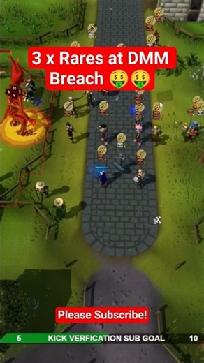 3 Rares at Deadman Mode Breach #osrs #deadmanmode #runescape #oldschoolrunescape #shorts
