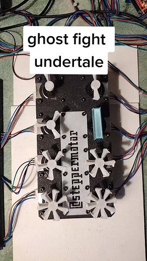 Undertale Ghost Fight Played by Stepper Motors