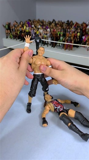 JOHN CENA vs RVD con FIGURAS WWE 🙌🔥
