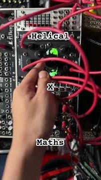 Maths & Helical.#modularsynth #モジュラーシンセ