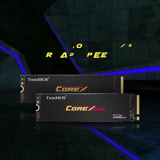 New Year, New Power ⚡ | TwinMOS CoreX Pro M.2 PCIe Gen 5.0 NVMe SSD – Extreme Speed Upgrade