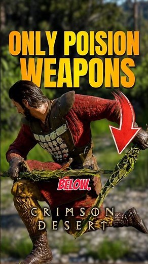 The ONLY Poison Sword in Crimson Desert?☠️ #crimsondesertgameplay #crimsondesertguide #gaming #viral