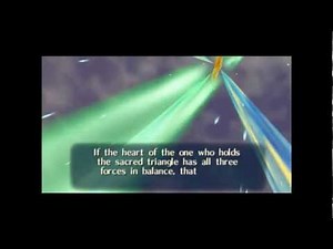 Zelda Ocarina of Time - The Legend of Triforce Cutscene