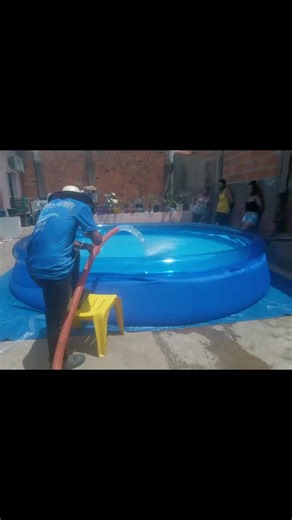 parte2 piscina 14 mil litros 😱😄😄😊