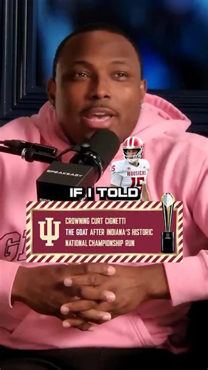 Curt Cignetti the "greatest coach of all time" for what he did with this Indiana program #indiana #hoosiers #natty | Speakeasy