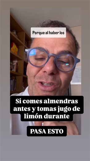 Dr. Facundo Pereyra | Medicina funcional digestiva & Bienestar on Instagram: "El consumo de almendras antes de los carbohidratos puede reducir el aumento de la glucosa. Su efecto se debe a la fibra y grasas saludables, que hacen lenta la absorción de glucosa. Ref Brown R, Ware L, Gray AR, Chisholm A, Tey SL. Snacking on Almonds Lowers Glycaemia and Energy Intake Compared to a Popular High-Carbohydrate Snack Food: An Acute Randomised Crossover Study. International Journal of Environmental Researc