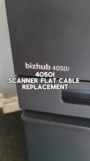 Reemplazo del cable del escáner Konica Minolta 4050i