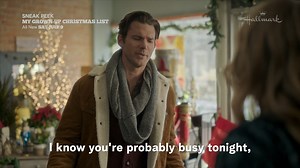 11K views · 612 reactions | Do you think Taylor (Kayla Wallace) will be able to resist Luke's (Kevin McGarry) charm after this sneak peek at the all new "My Grown-Up Christmas List"? | Hallmark Channel | Facebook