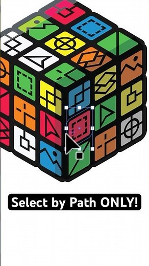 Object Selection by Path Only in Illustrator