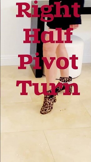 How to do basic line dance step PIVOT TURN #dancemoves #linedanceteacher #boots #style #basicsteps