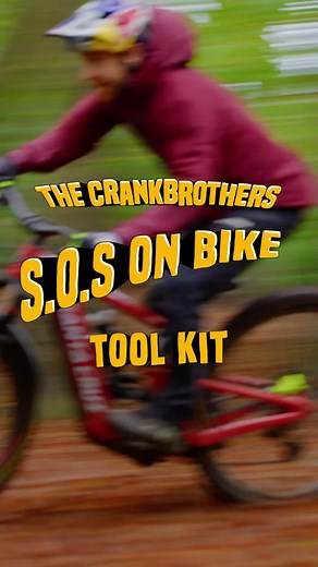 49K views · 134 reactions | FOUR REASONS YOU NEED THIS TOOL, with Danny Macaskill  Introducing our first on-bike tool solution, the S.O.S Tool range, which features a selection of mounting options and configurations to help you deal with those unexpected trailside problems and give you a worry-free ride. Meet the range: https://www.crankbrothers.com/pages/sos-launch-video #weridecb #crankbrothers | crankbrothers | Facebook