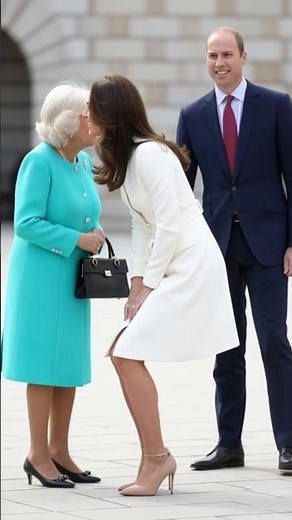 Princess Kate Shares a Tender Kiss with Queen Elizabeth II | Heart-warming Royal Family Moment