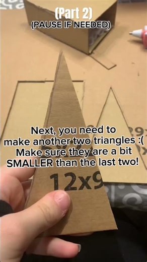 Tutorial on how to make a dragon puppet cardboard base! (Part 2) #dragon puppets #tutorial