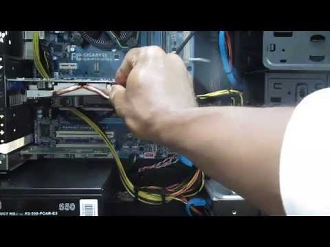 Installing NVIDIA GeForce GTX 650 Ti Video Card PCI-E 3.0 2GB