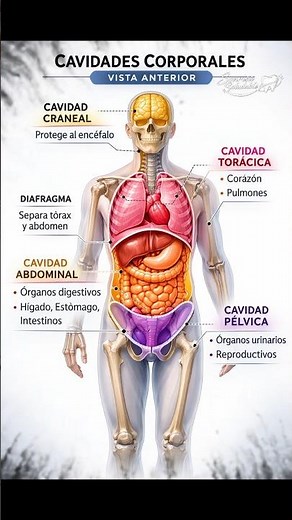 Cavidades Corporales del cuerpo humano