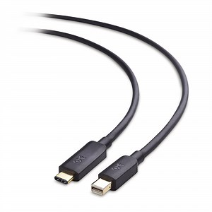 USB-C to Mini DisplayPort Cable 6 Feet - 4K Ready