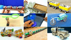 10 Amazing DIY Toys You Can Make at Home | DIY Life Hacks with DC Motor | DIY Compilations Thanks for Watching the Video and SUBSCRIBE for more Videos | MNda TV