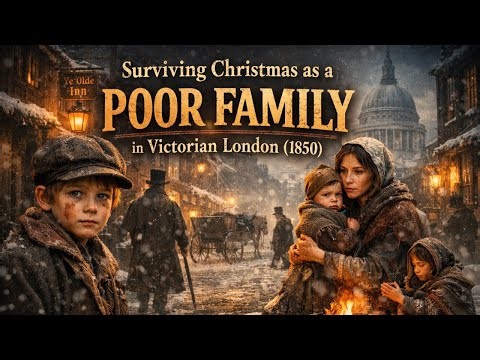 Surviving Christmas as a Poor Family in Victorian London (1850)