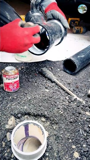 PVC to ABS Transition (The Right Way) #shorts