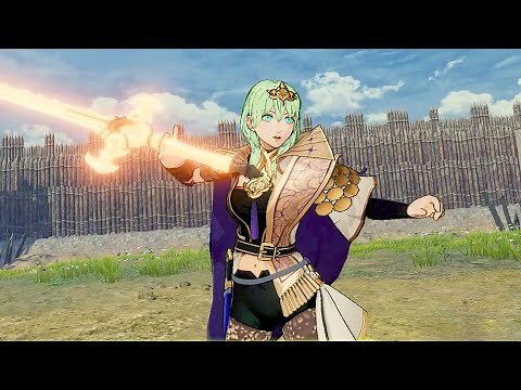 Byleth using the Sublime Creator Sword - Fire Emblem Warriors Three Hopes