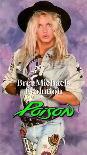 Bret Michaels Evolution (1984–2025) 🔥 | Poison, Hair Metal & Reality TV Fame
