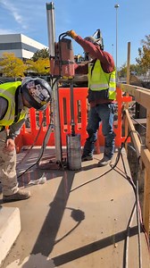 This is really cool! Watch the end of the video when the CorePro Extractor completes drilling and retains the core sample. No more falling core samples! | Coring Technologies Inc.