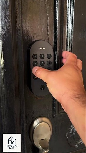 Upgrade your front door with the Tapo DL100 Smart Lock! #smarthome #smarthome #tapo #tplink