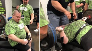 Powerlifter Jimmy Kolb Smashed A 405 lbs Raw Bench Press With Insane 20 Reps – Fitness Volt