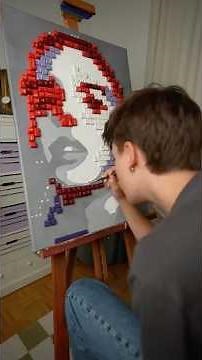 #crafting #art #portrait #dohashtags matter? #art #diy #painting