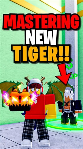 Tiger Rework Mastery Under 20 Mins in Blox Fruits #roblox #bloxfruits #reels | Koryblox Gaming