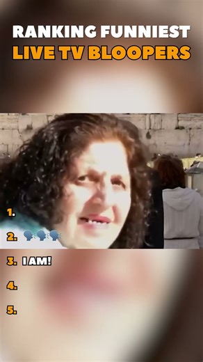 Ranking Funniest TV Bloopers