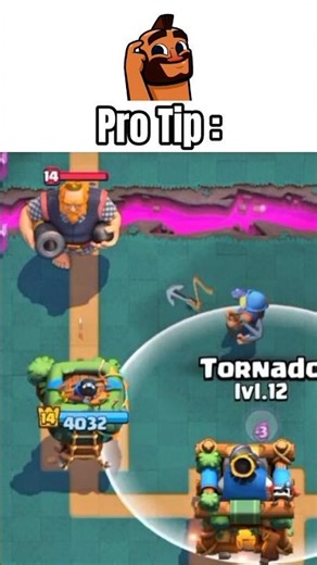 Pro tip to De-activate king tower easily✅|#clashroyale #royalegiant