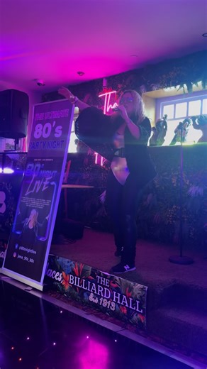 ✨ LIVE RIGHT NOW ✨ Our 80s Night is in full swing here at The Billiard Hall! 🎶 The energy is electric, the tunes are iconic, and the dance floor is buzzing 💃🕺 📍 Don’t miss out—come down, grab a drink, and join the party! | The Billiard Hall