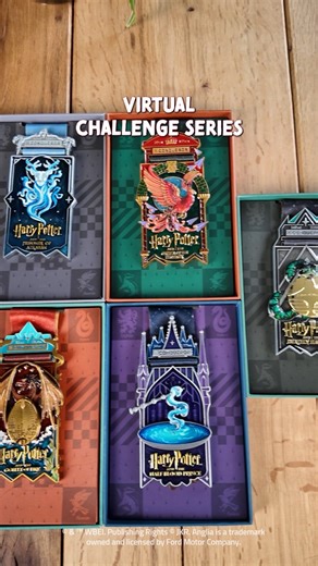 At Hogwarts™, rewards are never simply given—they must be earned! 7 challenges, 7 medals. 1 legendary adventure awaits. 🪄Every medal holds a hidden spell pendant. Don’t worry – your first medal includes a replica of Harry’s wand that’s designed to help you unlock and reveal the spells hidden within each medal. But, my dear witches, wizards, and Muggles…what spells will you uncover? 🪽Wingardium Leviosa – Levitates objects effortlessly. 🗝️ Alohomora – Unlocks doors and windows. 🦌 Expecto Patro