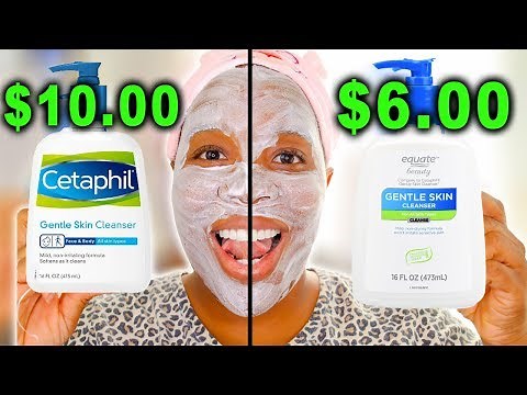 CETAPHIL GENTLE SKIN Cleanser vs. Equate BEAUTY GENTLE SKIN Cleanser! Cetaphil! Equate Beauty!