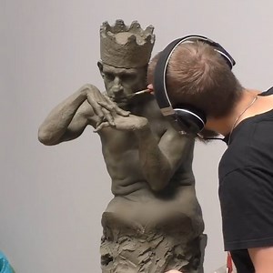 2M views · 10K reactions | This clay sculpture design by Eirik Arnesen Art is absolutely stunning! | Spotlight | Facebook