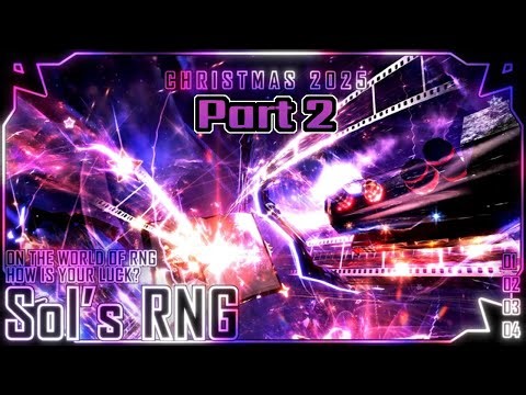 Popping Everything I Have In The Christmas Update Part 2 |🚂Sol's RNG🌸